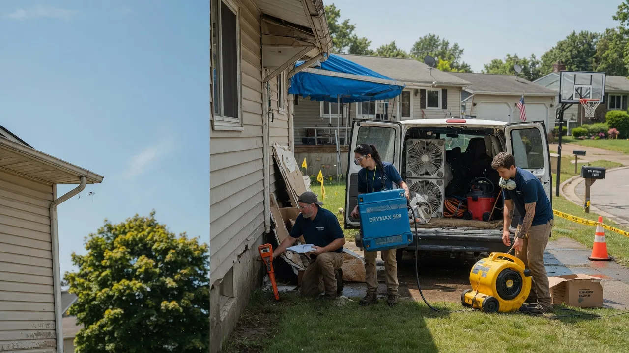 Ceiling Leak Cleanup in Osceola, WI near me