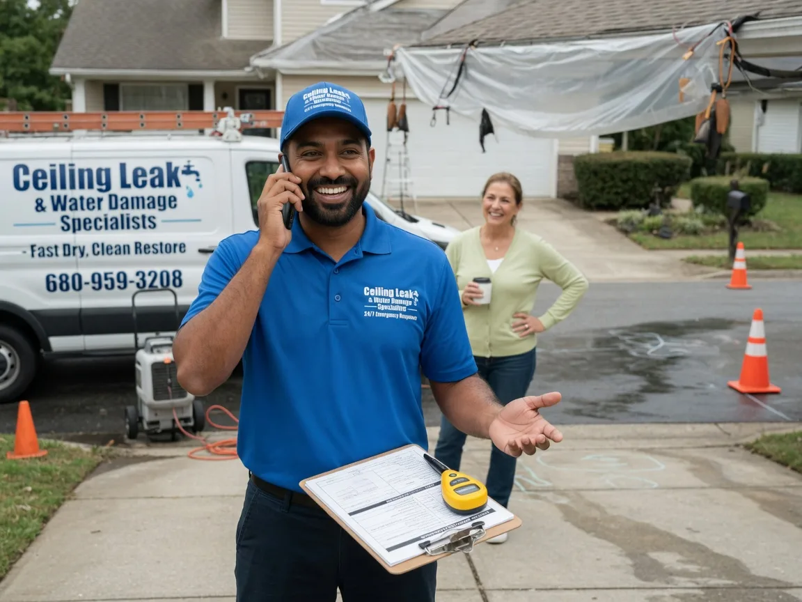 Ceiling Leak Cleanup Osceola, WI FAQs